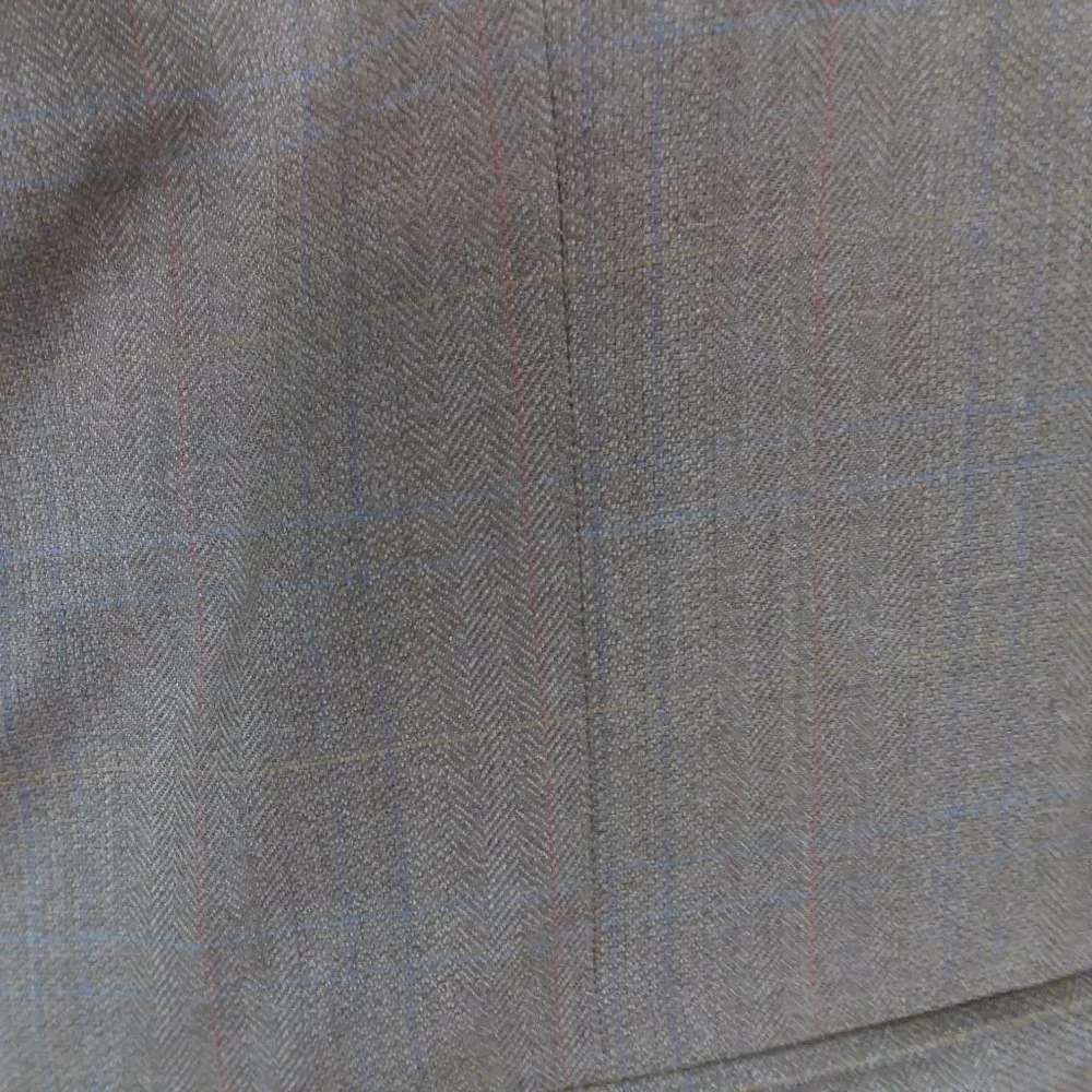 Oscar De La Renta Silk Wool Blend Blazer 42R